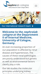 Mobile Screenshot of kidneyresearchcenter.org